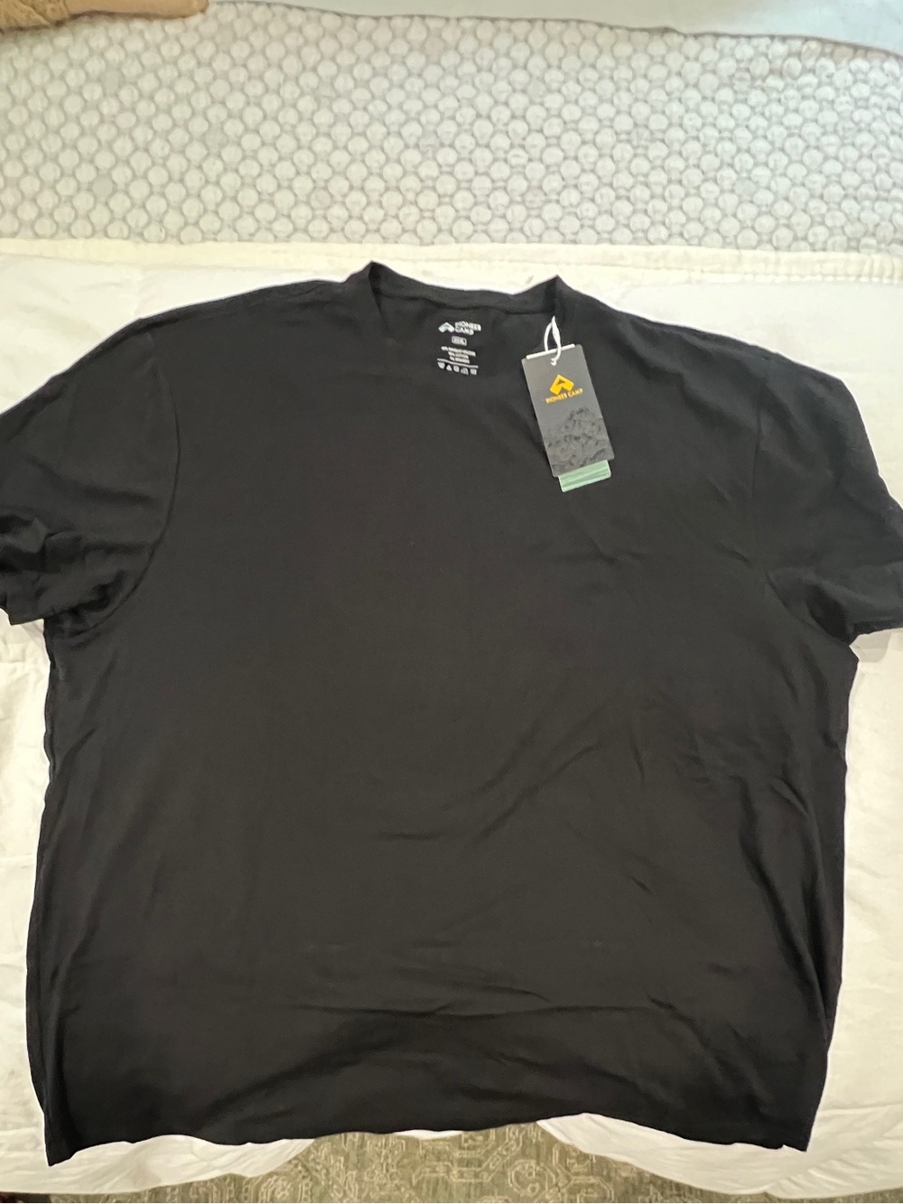 PIONEER Camp Men's Black Short Sleeve Crew Tee